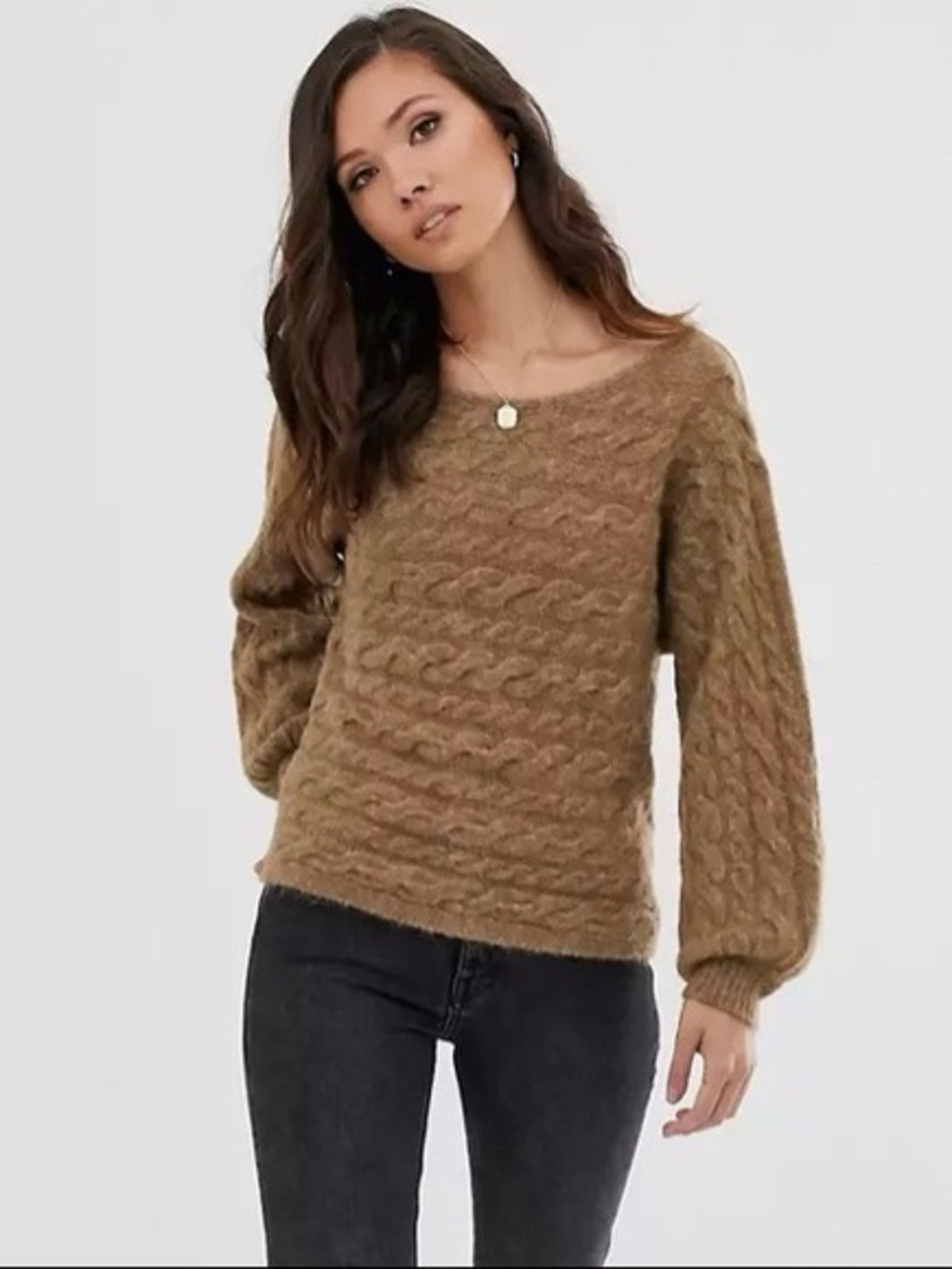 ABERCROMBIE & FITCH | Knit Boat Neck Sweater